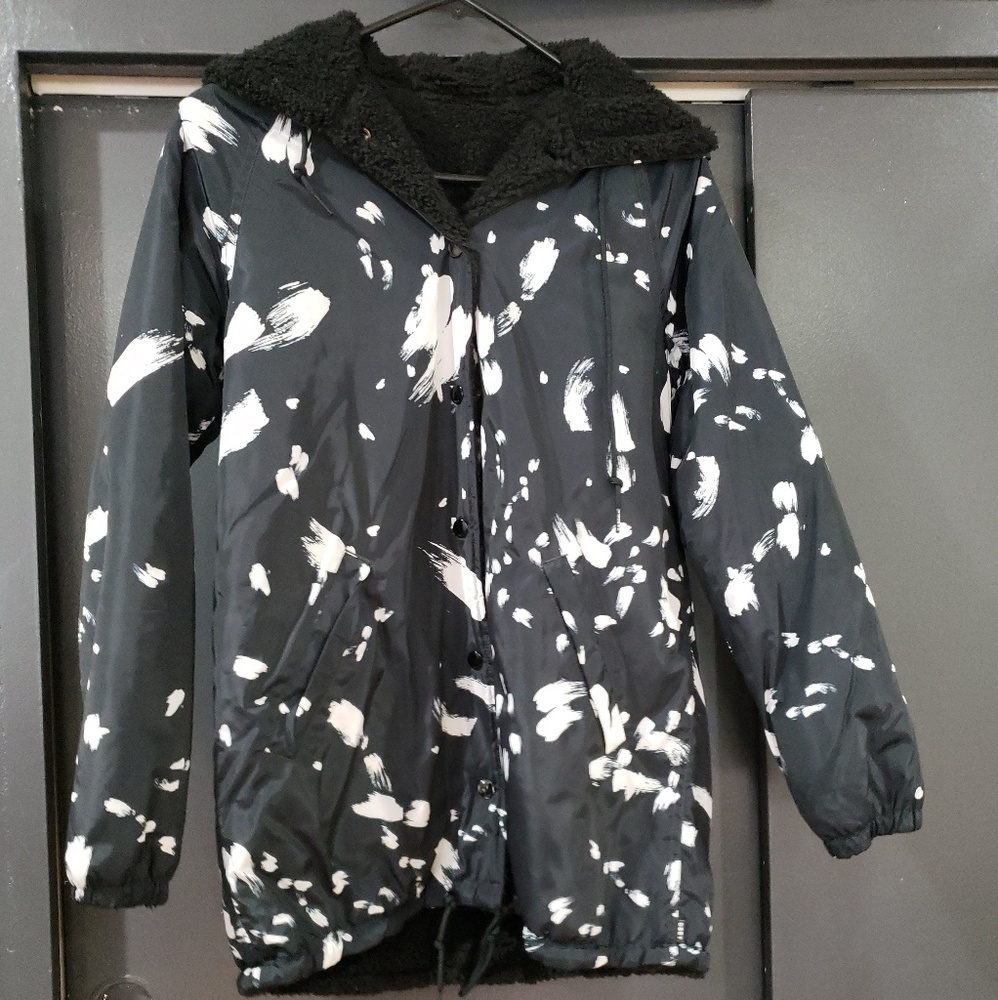 Reversible Obey Puffer Jacket